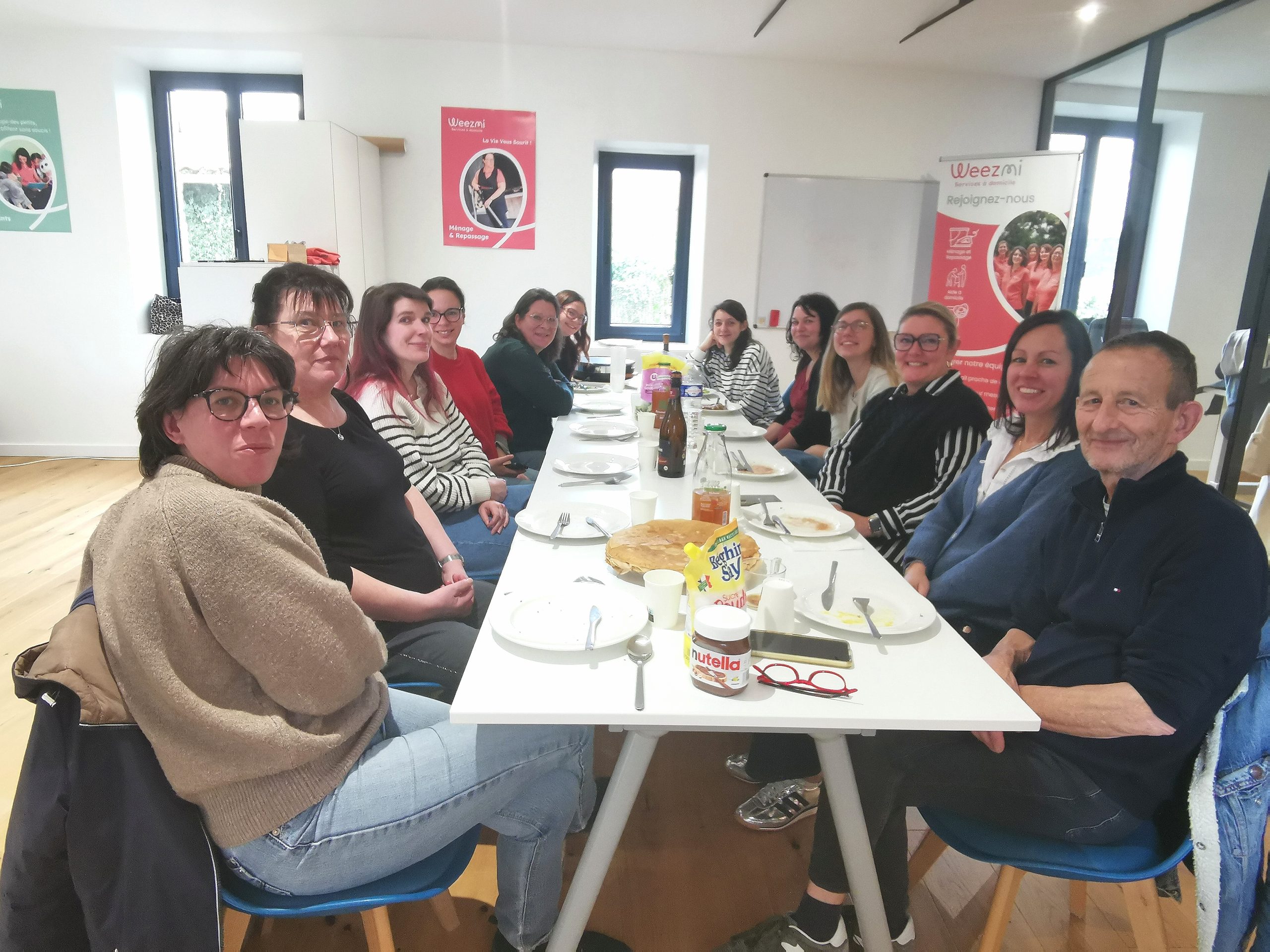 Un moment convivial autour de la Chandeleur dans nos agences